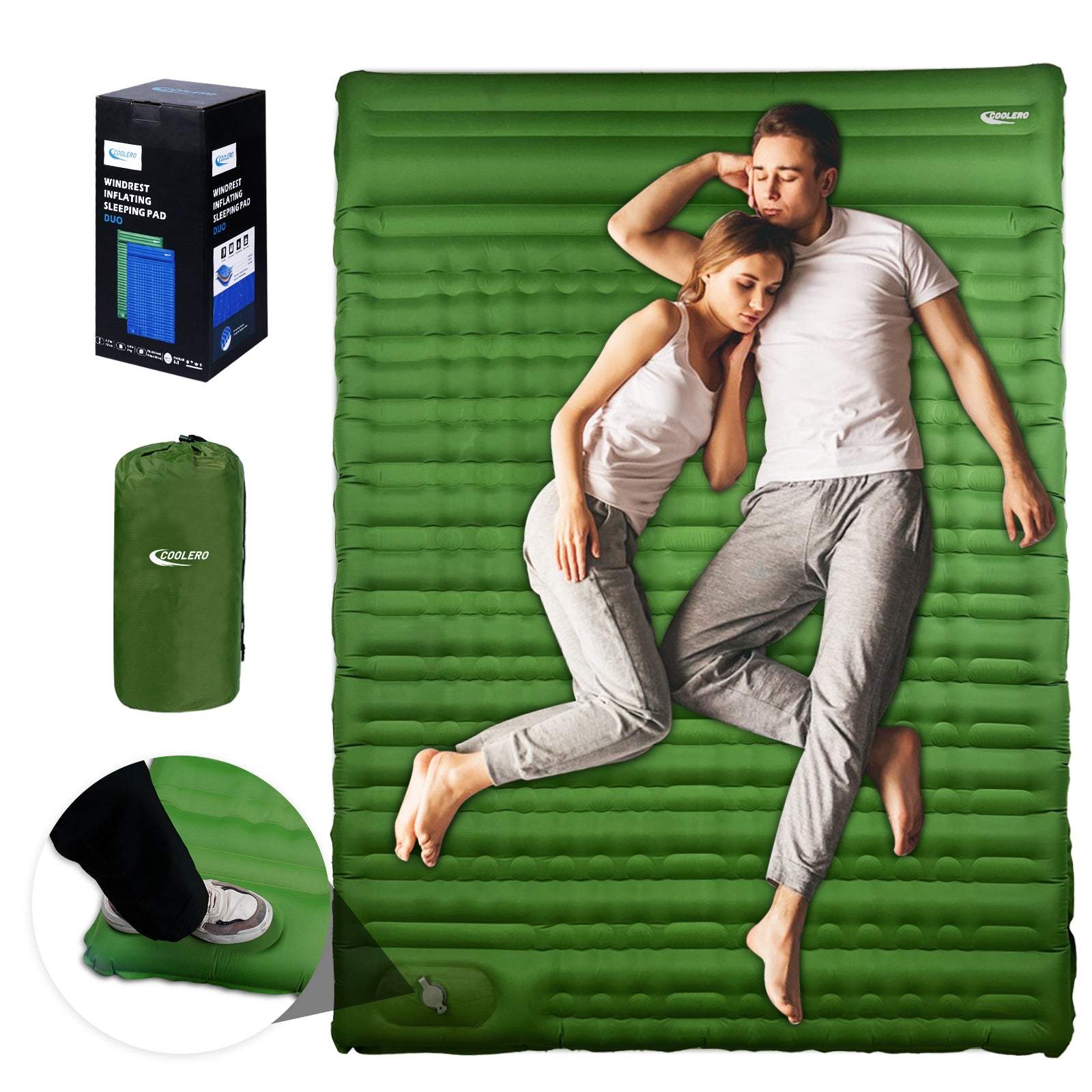 Windrest™ Double Inflatable Sleeping Pad