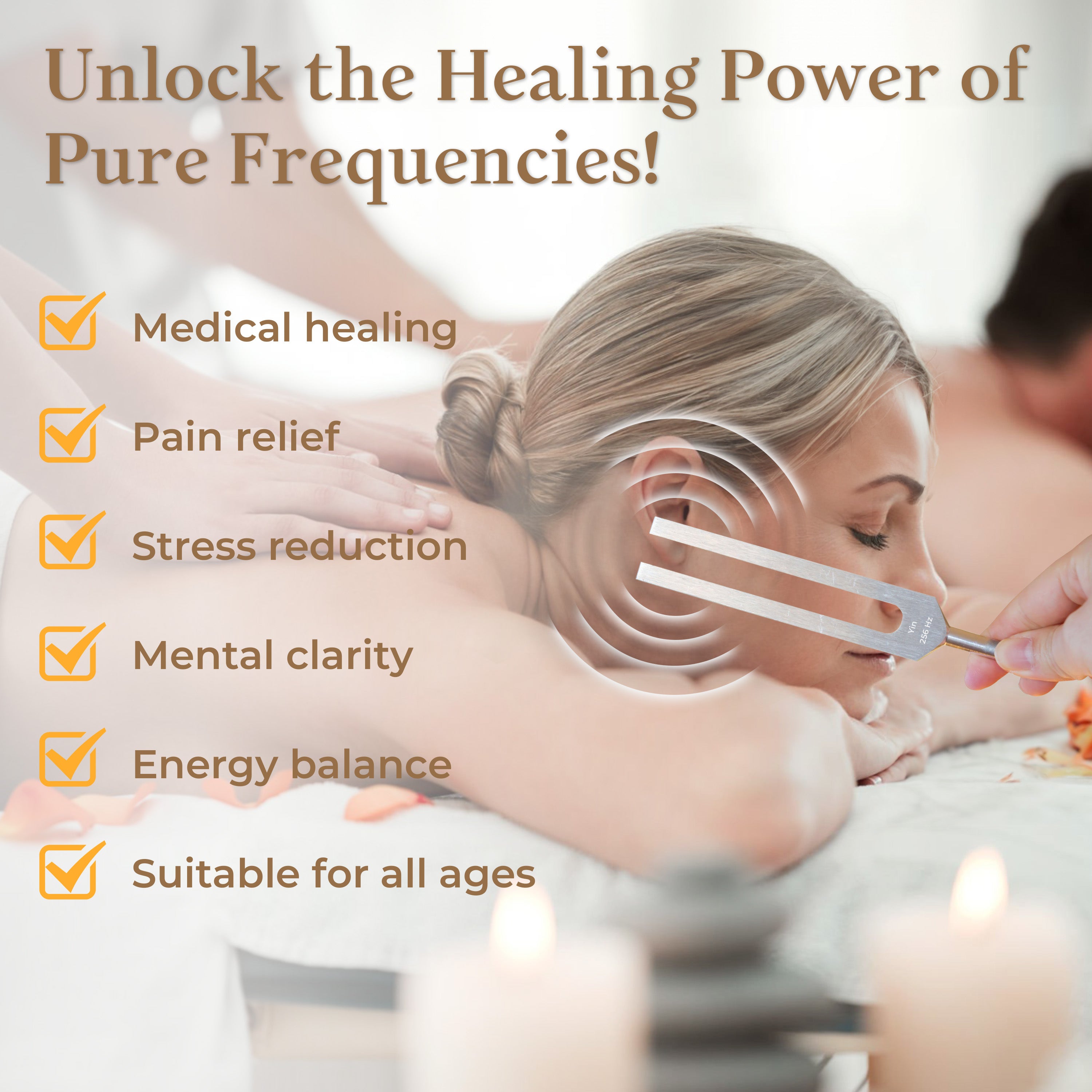 Hamony Tuning Forks for Healing Set