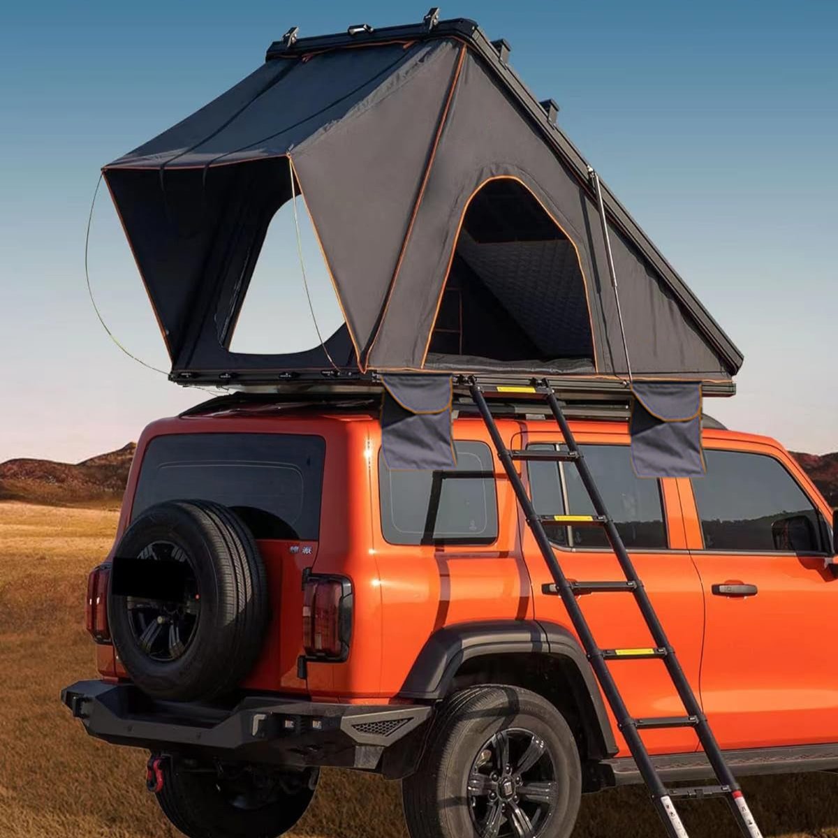 jeep roof tent hard shell Rooftop Hard Shell Tent Black