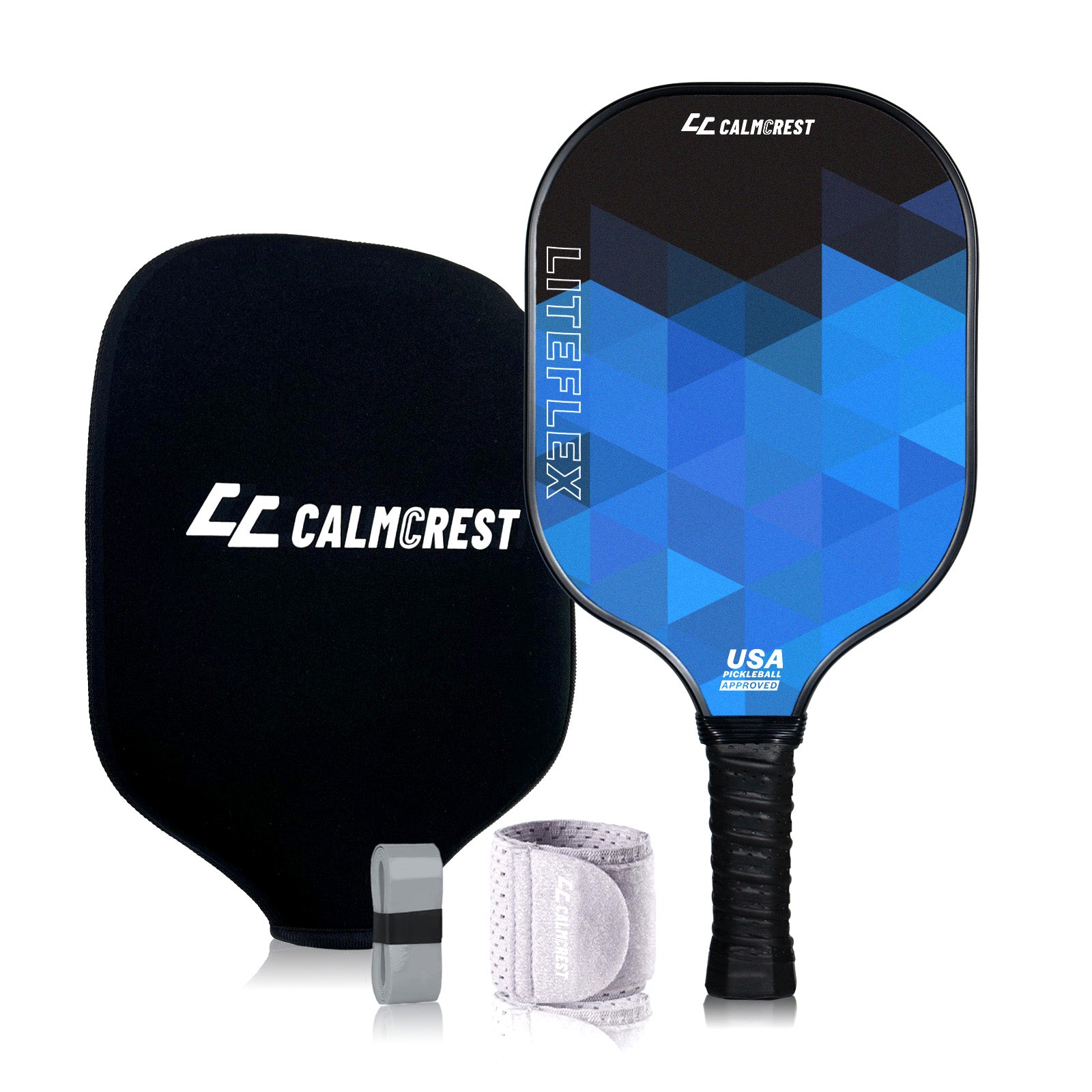Calmcrest pickleball paddles solo set, front package
