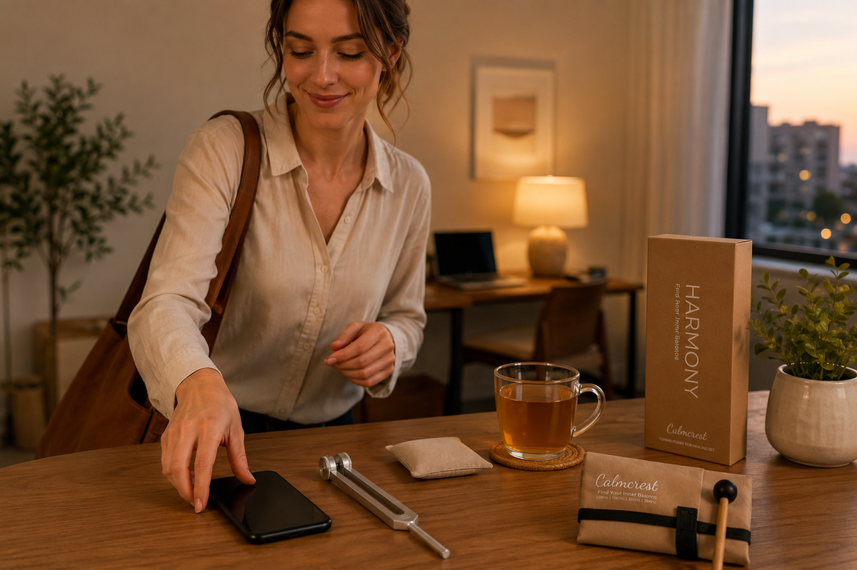 Tuning Forks for Anxiety and After-Work Stress