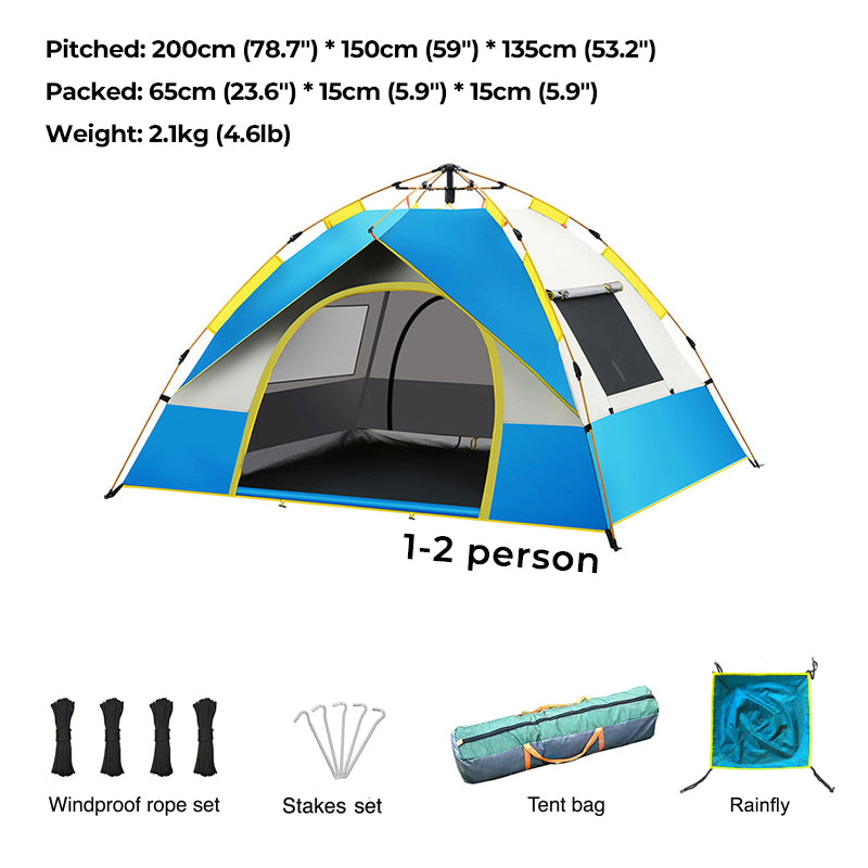 Calmcrest™ 3 Secs Tent - The #1 Easiest & Fastest Setup