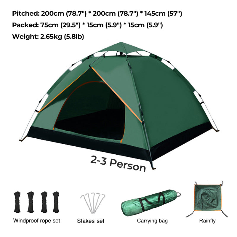 Calmcrest™ 3 Secs Tent - The #1 Easiest & Fastest Setup