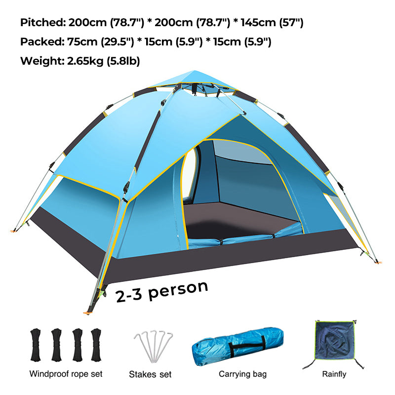 Calmcrest™ 3 Secs Tent - The #1 Easiest & Fastest Setup