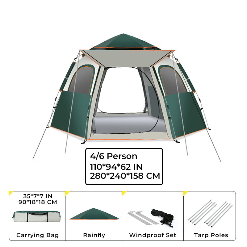 Calmcrest™ 3 Secs Tent Max- The #1 Easiest & Fastest Setup Tent